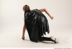 Naty BATGIRL KNEELING POSE